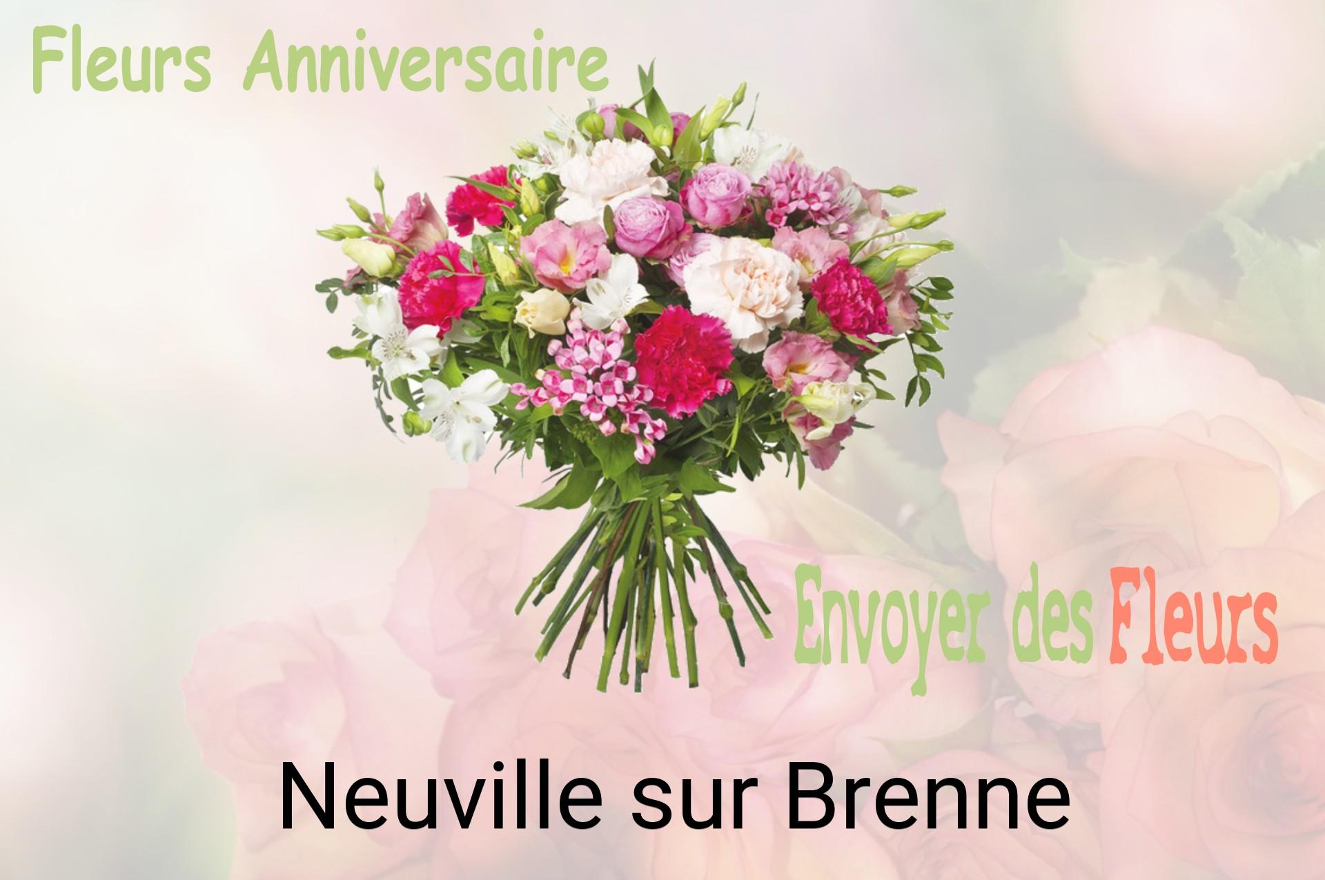 Bouquet de fleurs d’anniversaire livré à Neuville-sur-Brenne